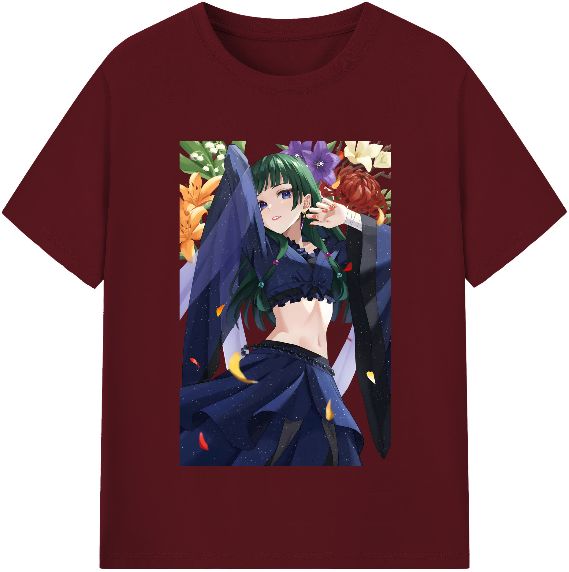 （画像用） 薬屋のひとりごと The Apothecary Diaries 綿100％半袖Tシャツ（フロントプリント）